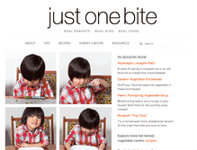 Tablet Screenshot of justonebite.org